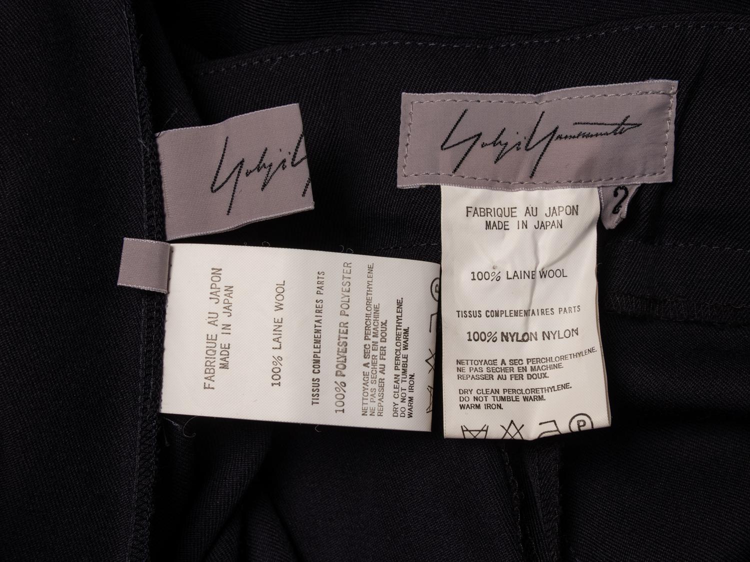 Yohji Yamamoto, Asymmetric Pant Ensemble