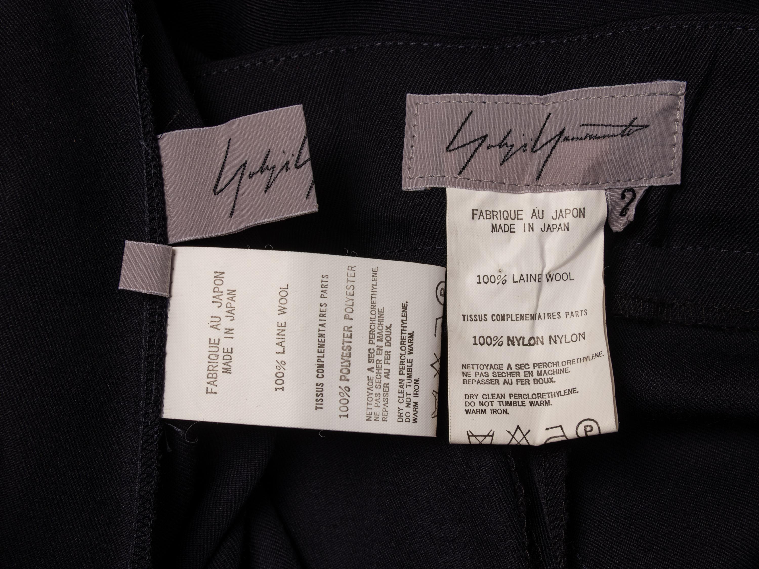 Yohji Yamamoto, Asymmetric Pant Ensemble