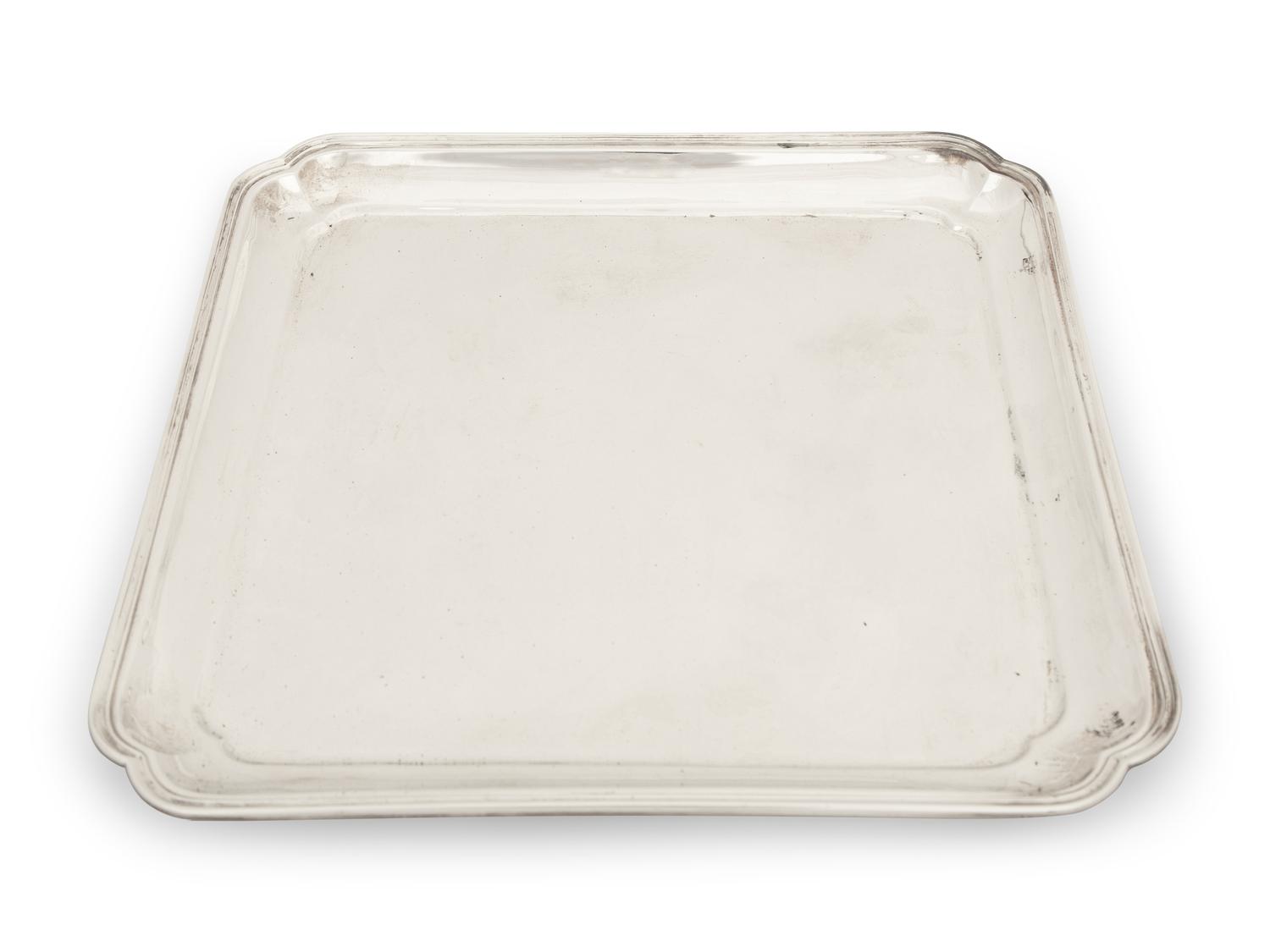 A Cartier Silver Tray