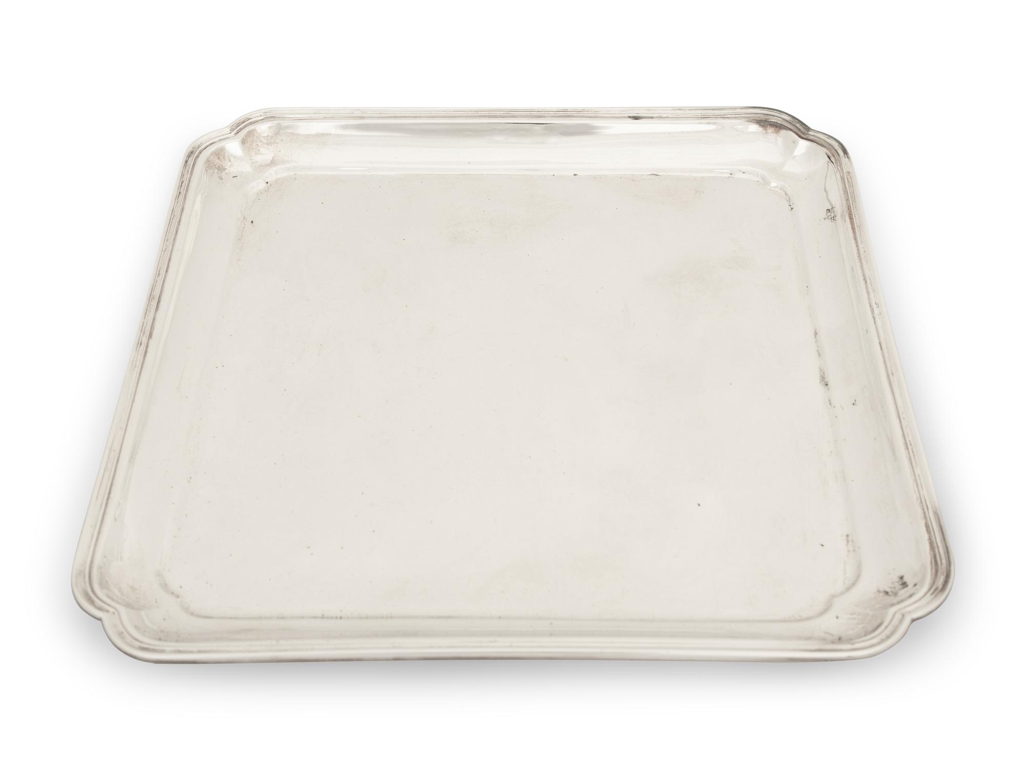 A Cartier Silver Tray