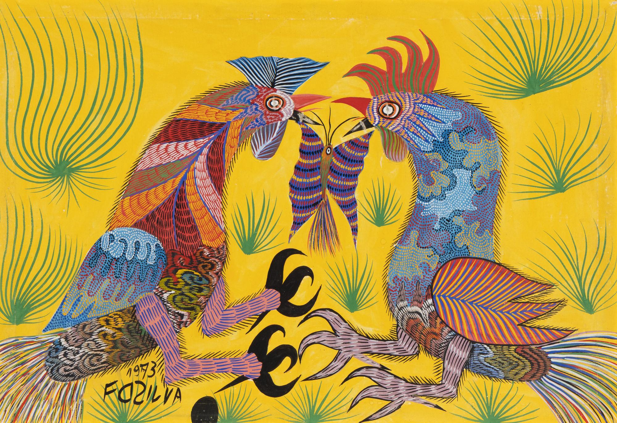 Chico da Silva (Brazilian, 1910-1985) — Untitled , 1973