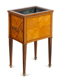 A Louis XVI Kingwood and Marquetry Jardinière
