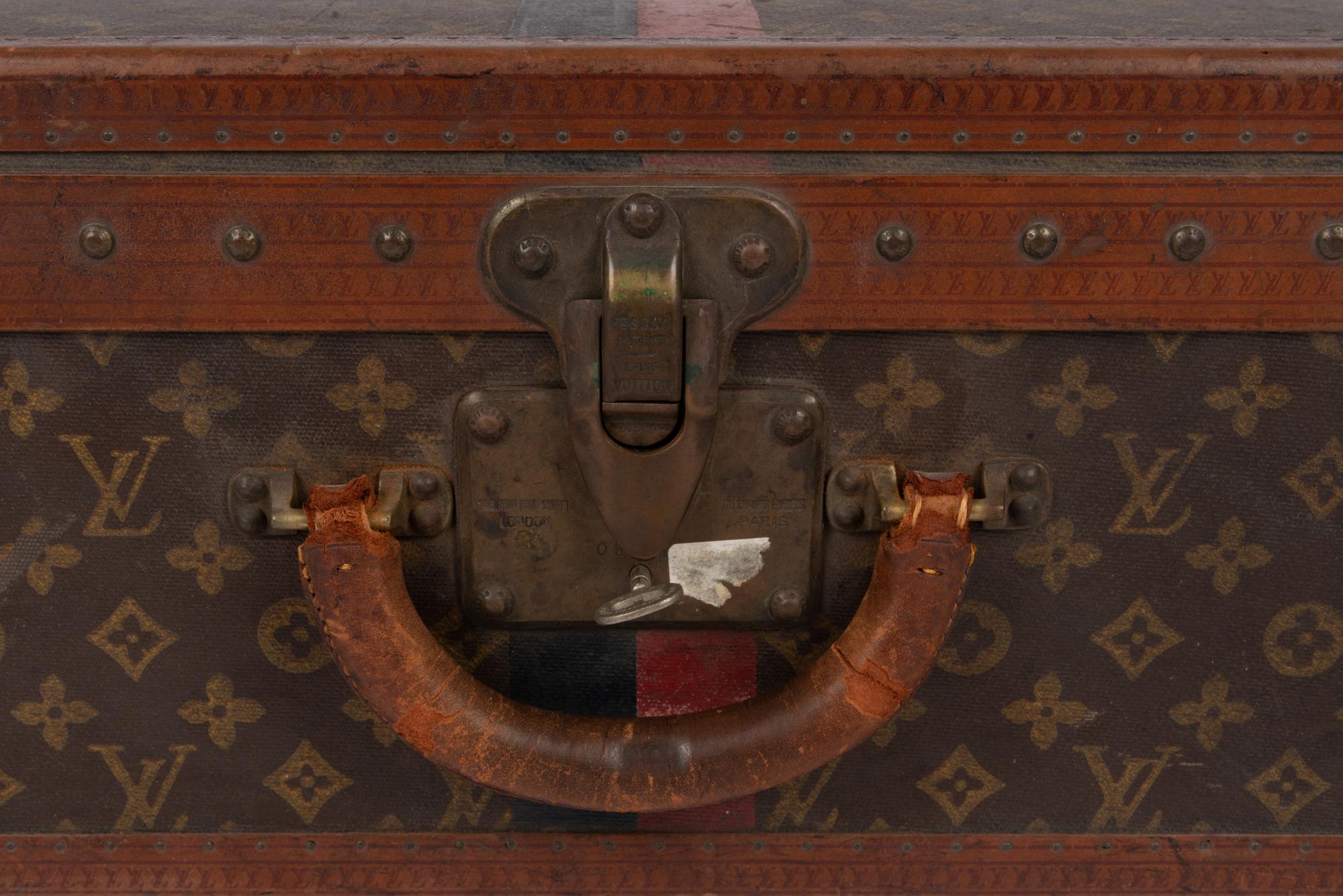 Louis Vuitton Suitcase from the Palmer Family, Early 20th Century