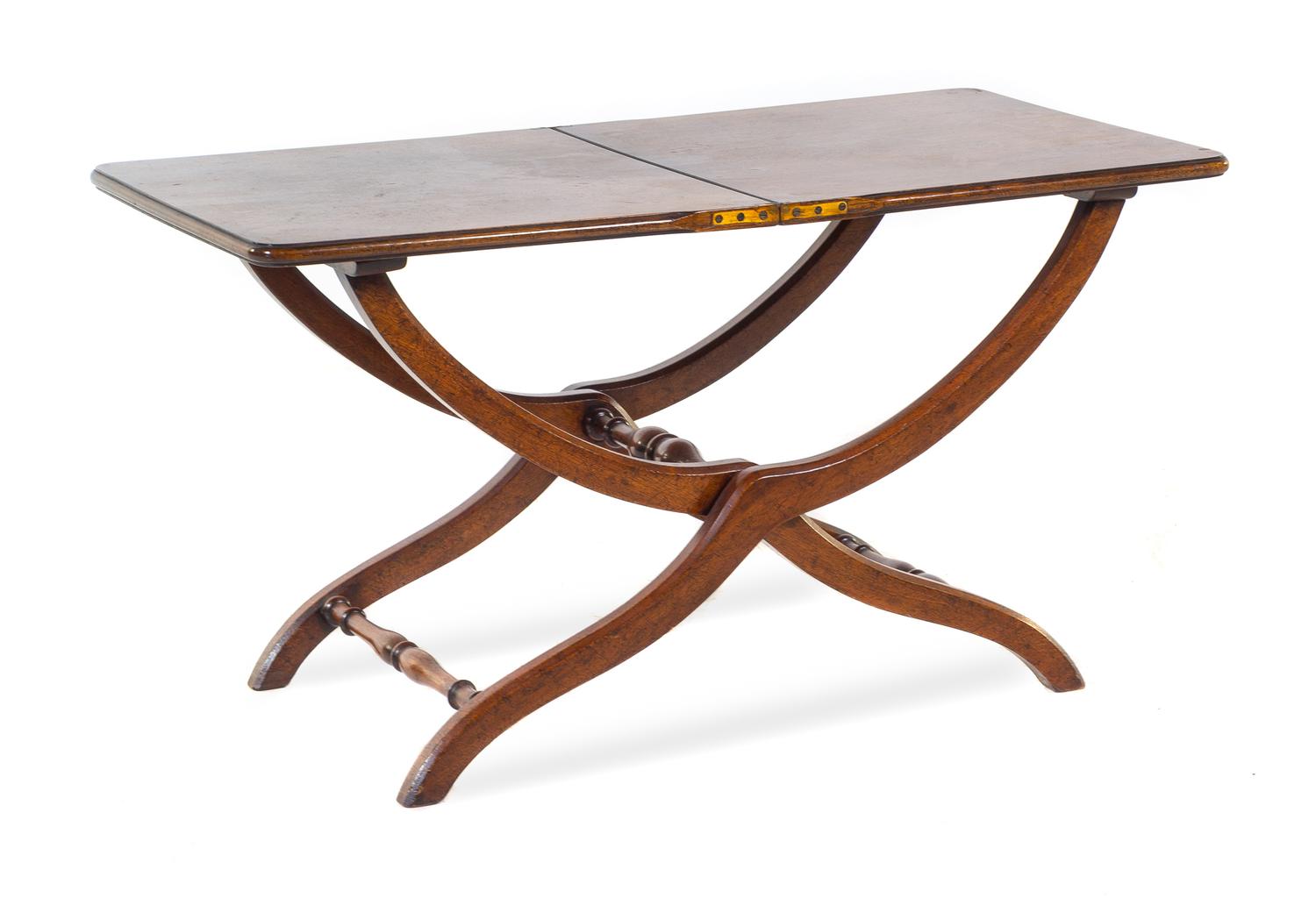 A George III Style Mahogany Coaching Table
