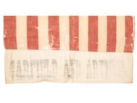[FLAGS-POLITICS]. 34-star "Garfield and Arthur" campaign flag. Ca 1880.