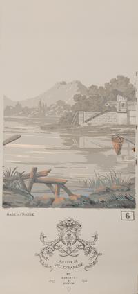 A Complete Set of Fourteen Zuber et Cie. La Cote de Villefranche Wallpaper Panels