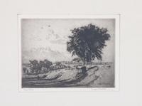Gustav F. Goetsch, (American, 1877-1969), Three Elms, 1916