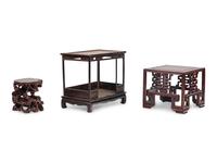Three Chinese Hardwood Stands