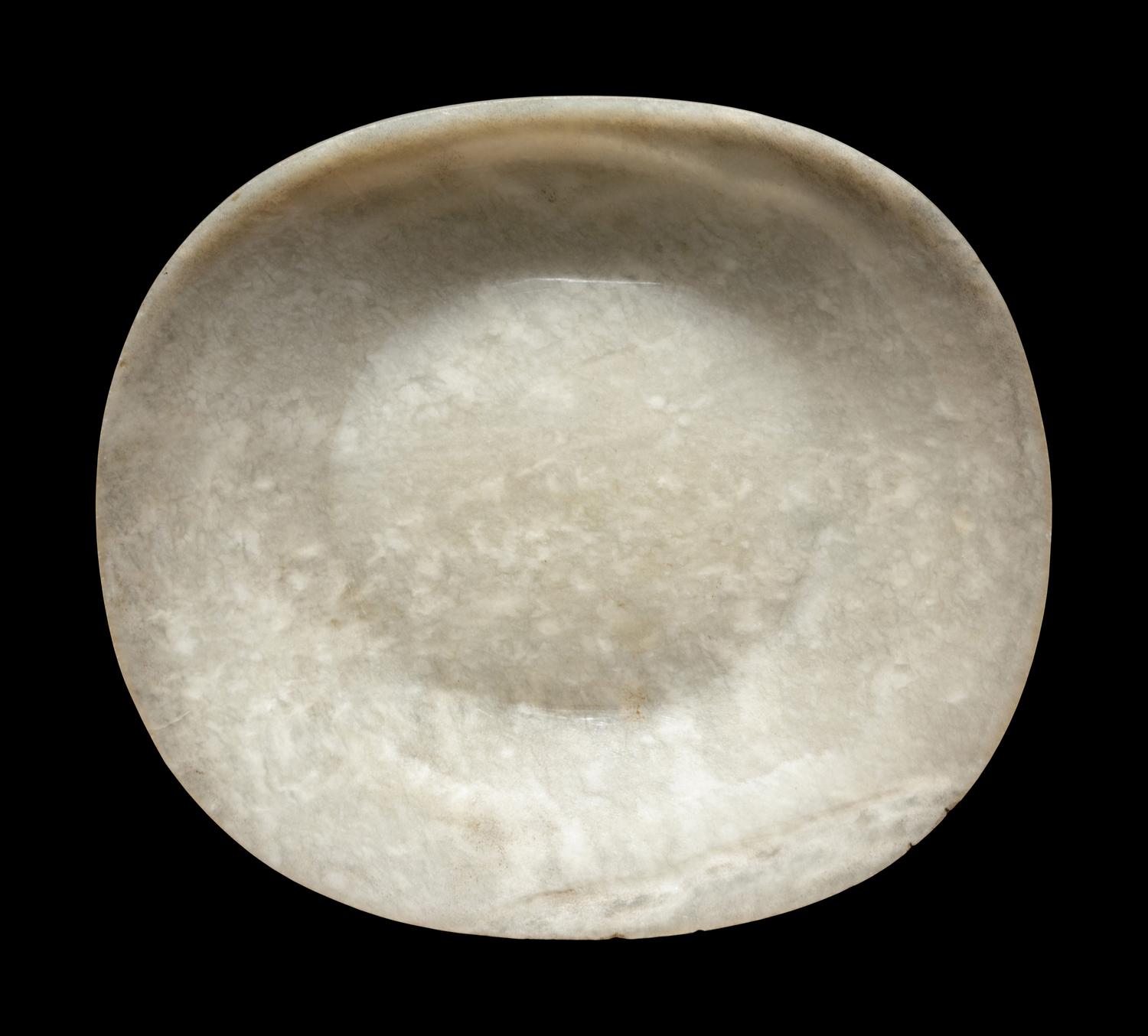 Three Incised Jade Ruyi-Scepter Head Plaques