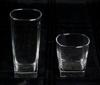 A Collection of Glassware Height of taller 6 1/4 inches.