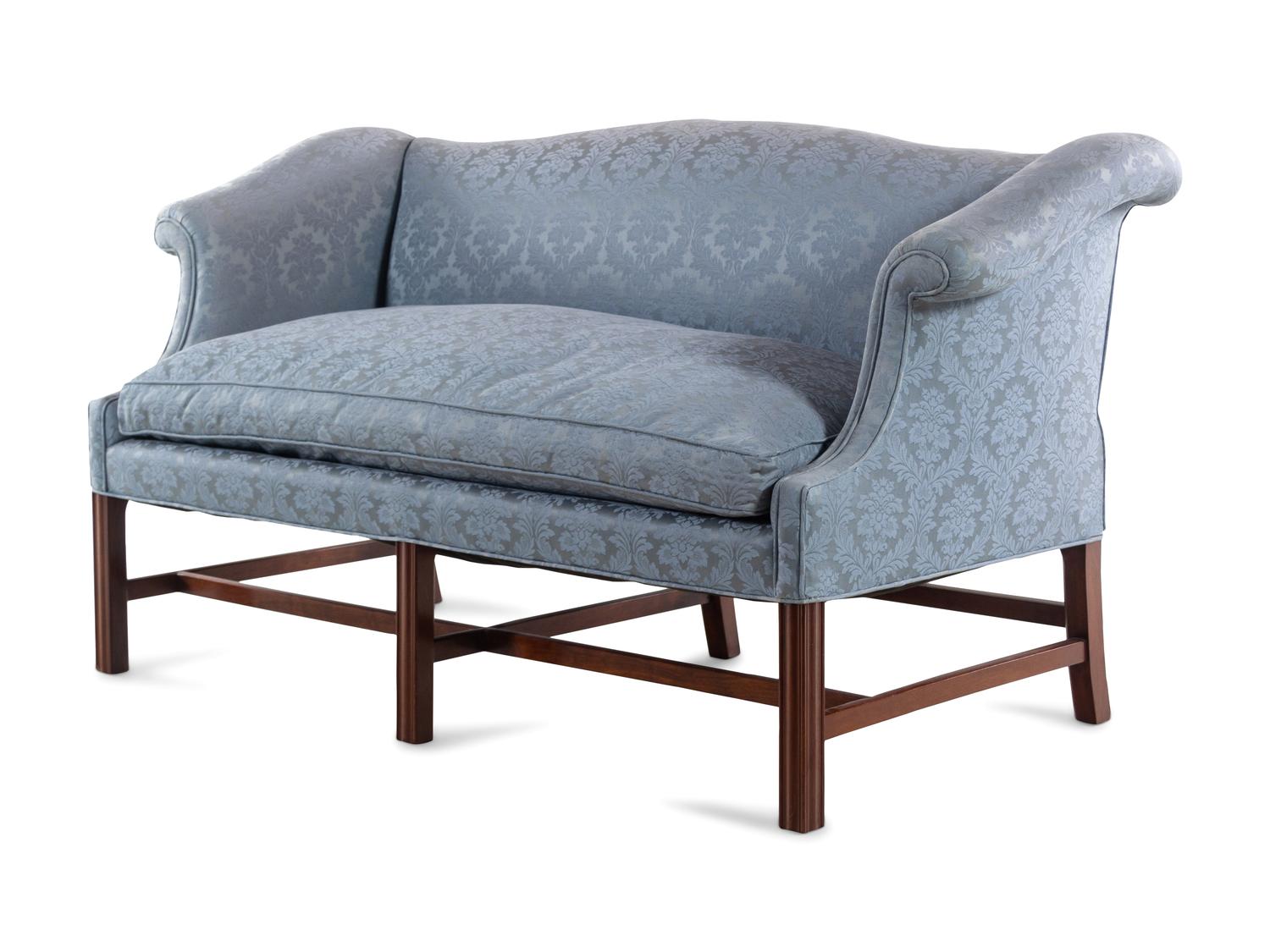 A George III Style Mahogany Sofa