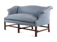 A George III Style Mahogany Sofa