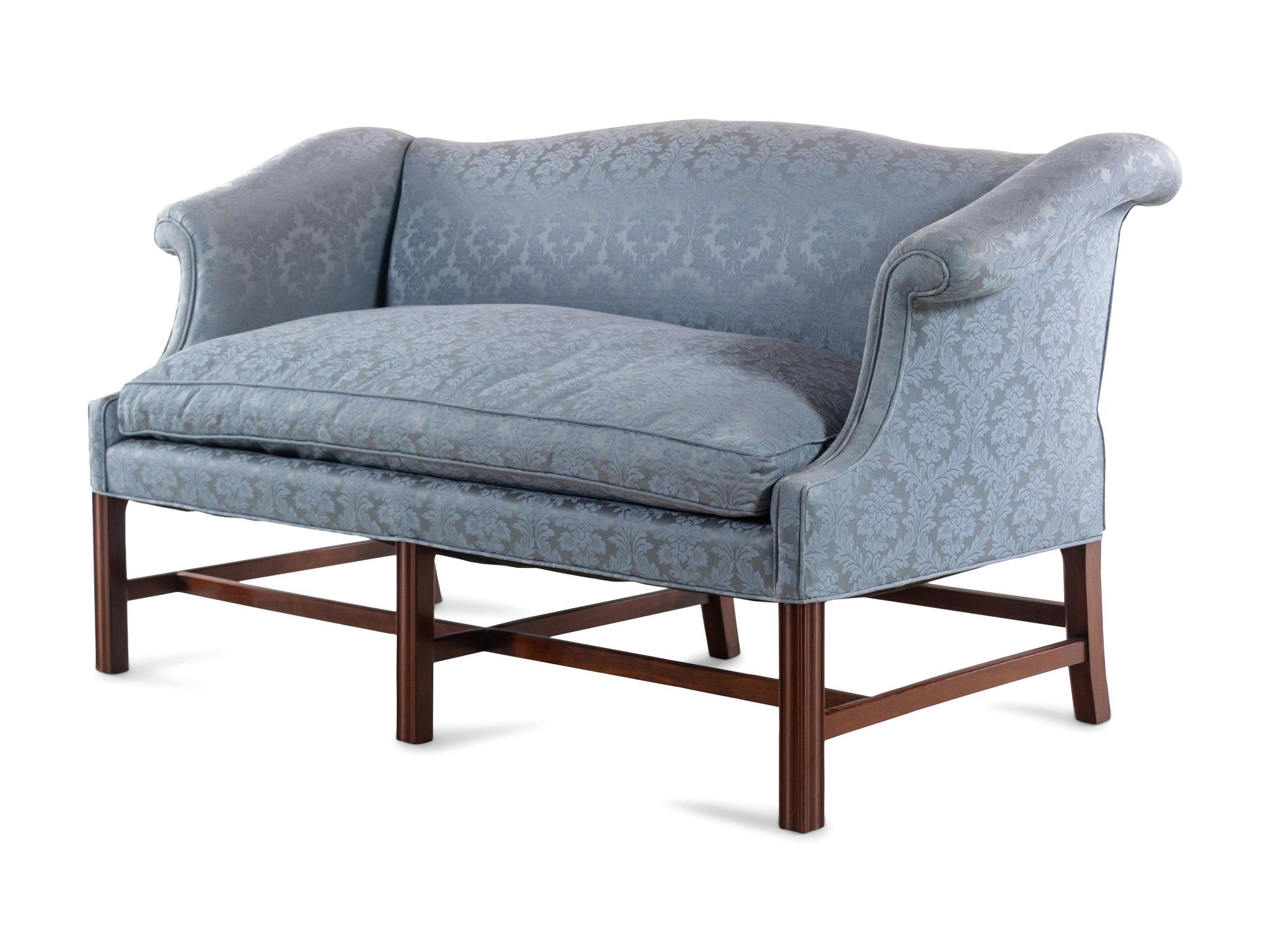 A George III Style Mahogany Sofa