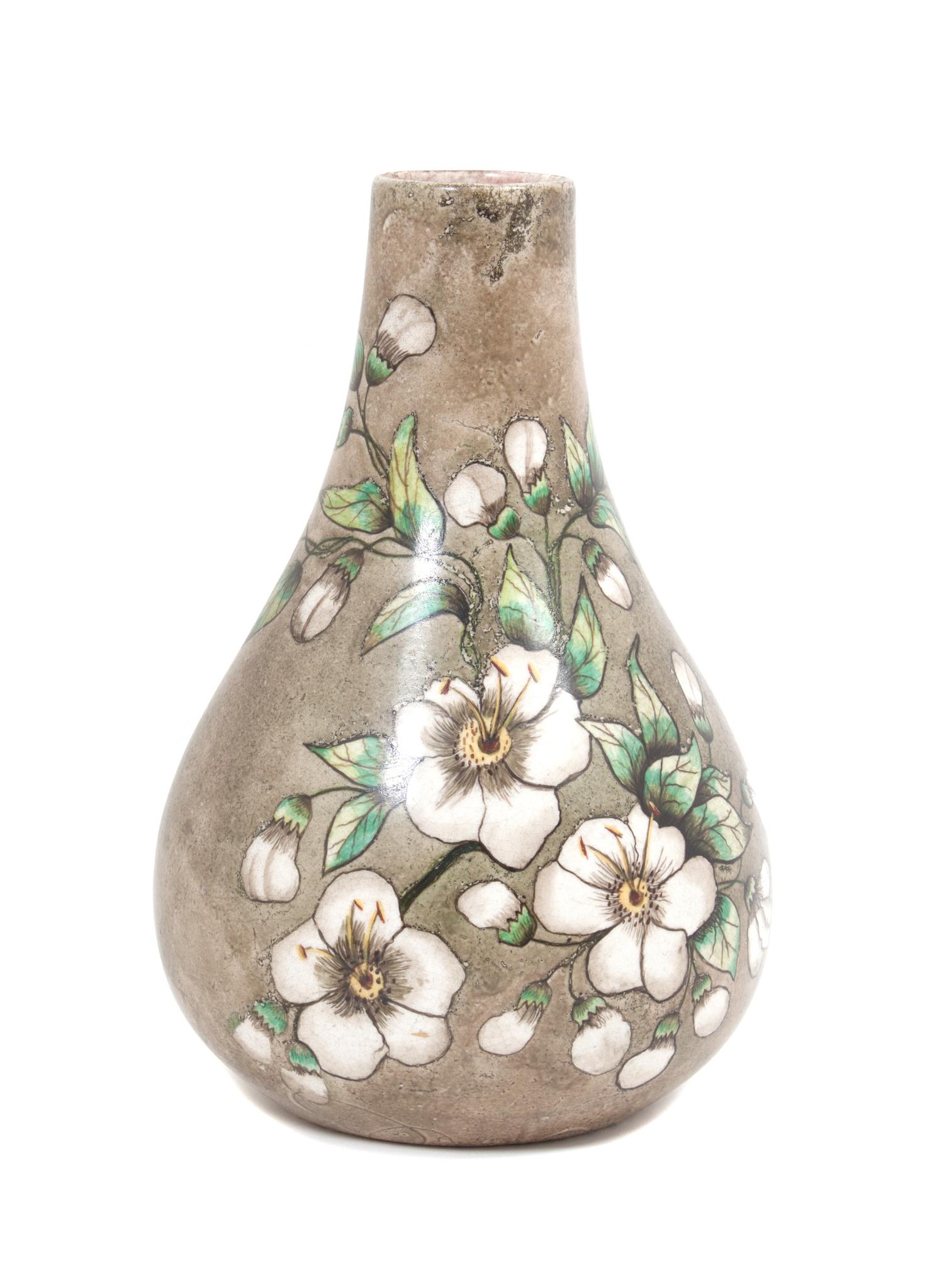 A West Virginia Pottery Vase Height 10 inches. — LOUIS EARL, 1882