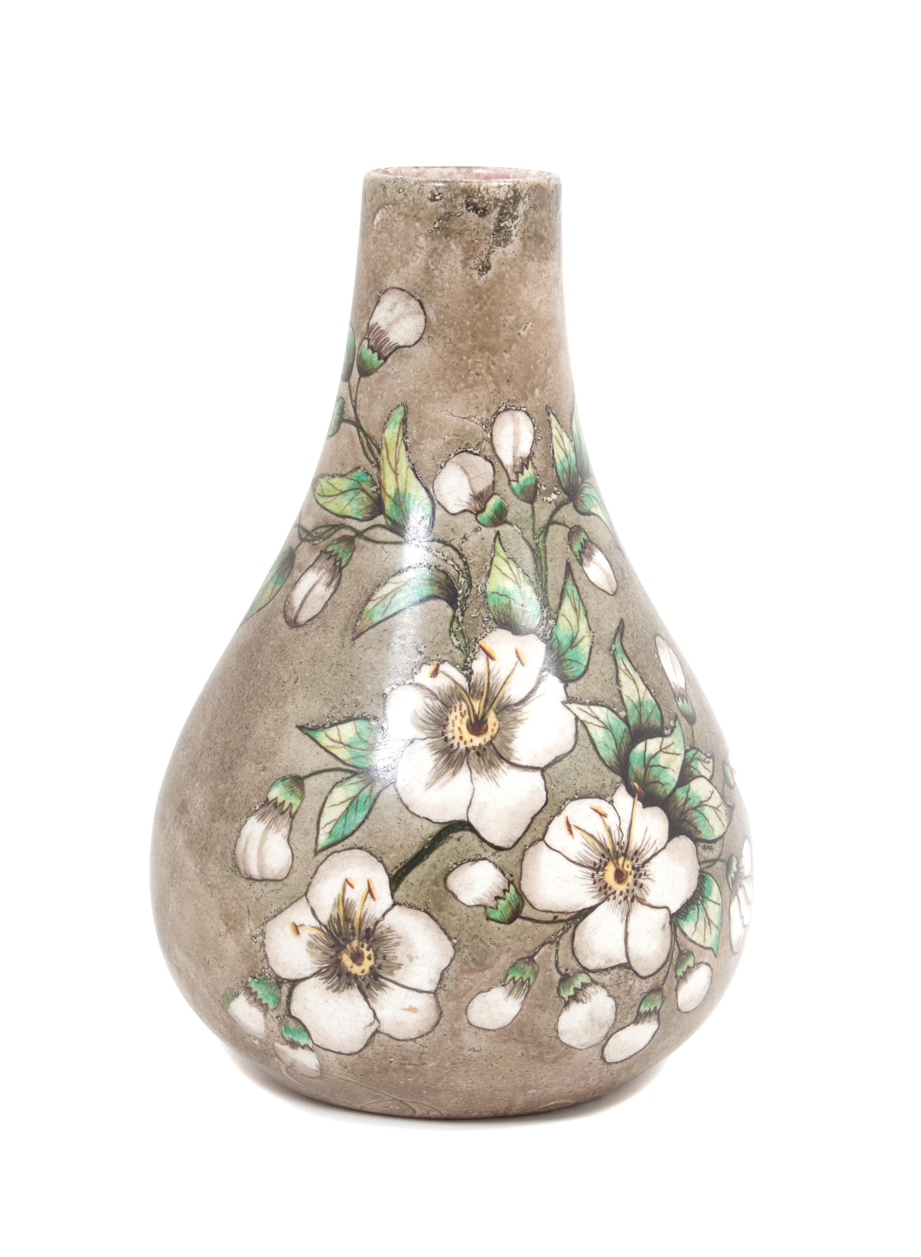 A West Virginia Pottery Vase Height 10 inches. — LOUIS EARL, 1882
