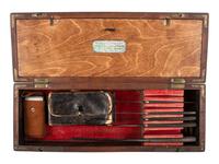 [MEXICAN WAR]. US Army surgical kit identified to Dr. Mariano Samaniego, who served as a surgeon during the Second Franco-Mexican War (1861-1867).