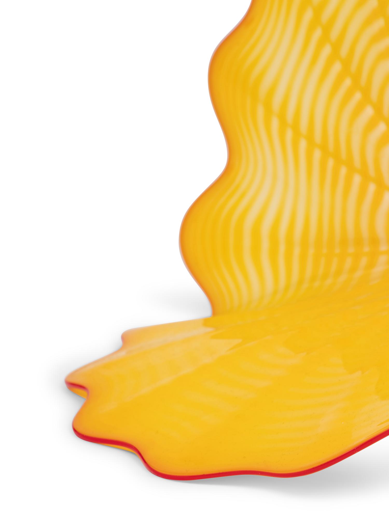 Yellow Persian Seaform with Red Lip Wrap, 1996 Portland Press Editions, USA