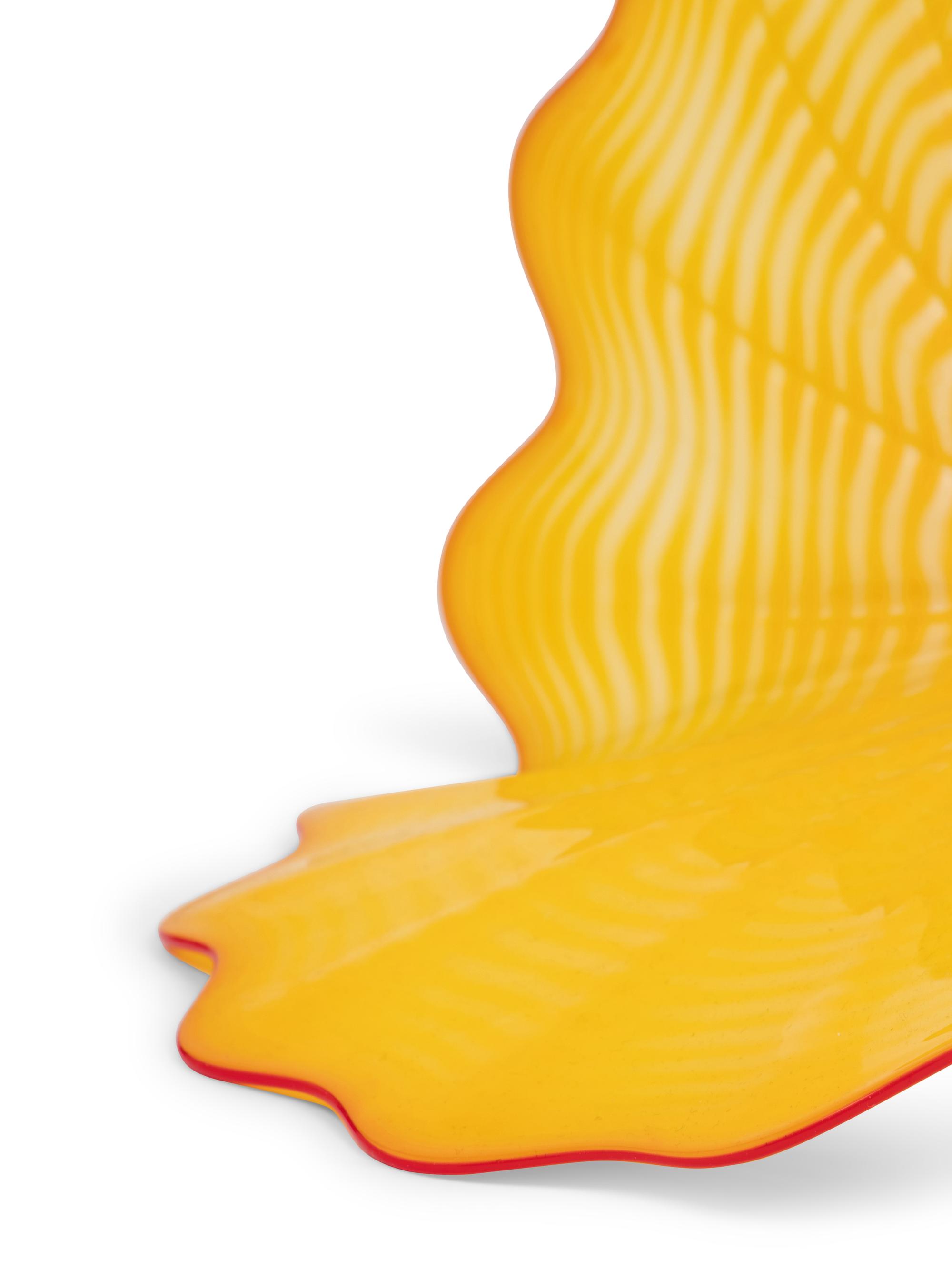 Yellow Persian Seaform with Red Lip Wrap, 1996 Portland Press Editions, USA