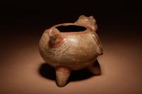 A Nicoya Polychrome Terracotta Animal Effigy Vessel
