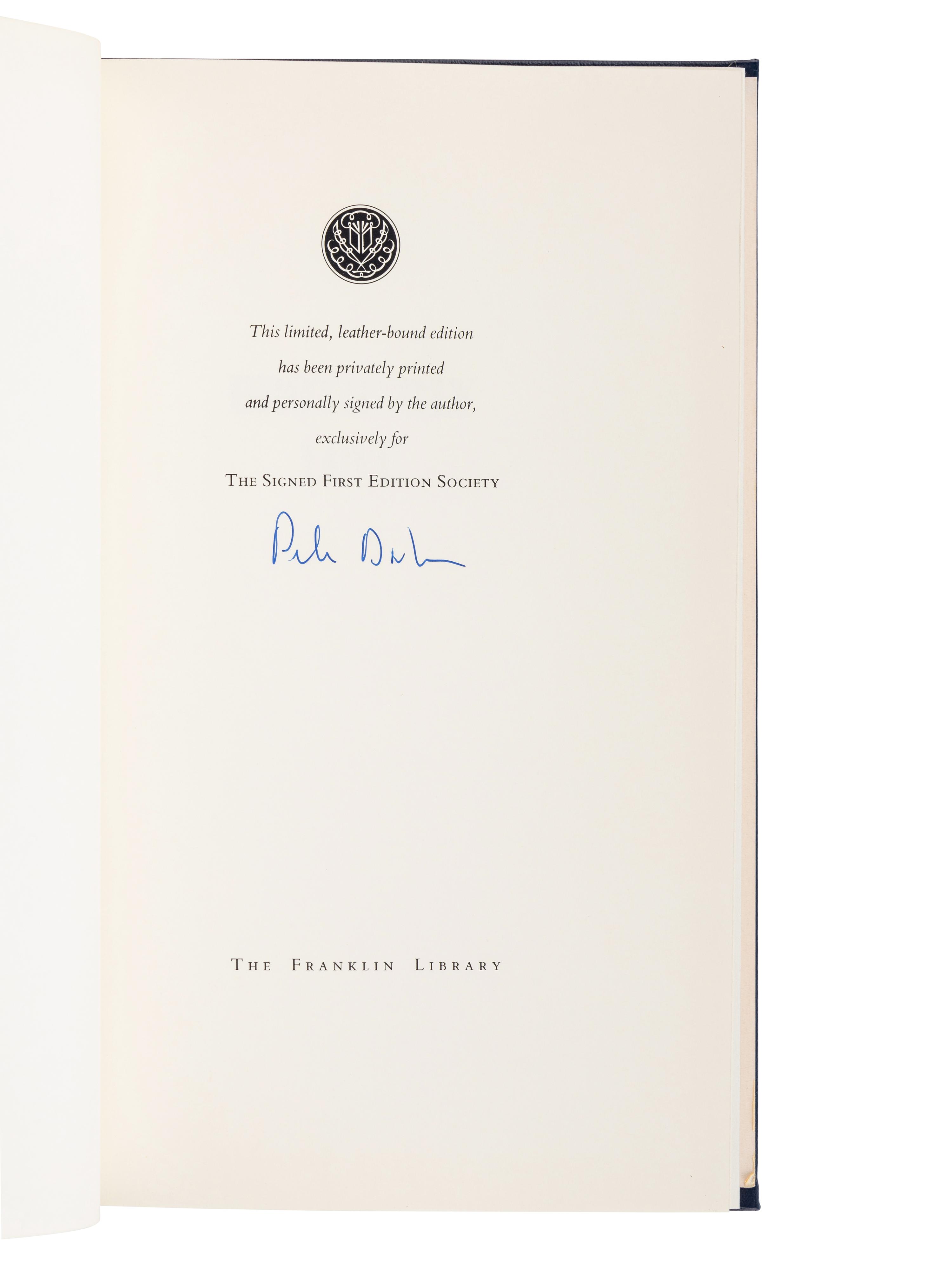 [LITERATURE -- BINDINGS]. A group of 18 finely bound volumes from the Easton Press and Franklin Library, MOST SIGNED, comprising: