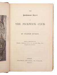 [LITERATURE]. A group of 16 works in 20 volumes, in 19th and 20th-century leather bindings, including: