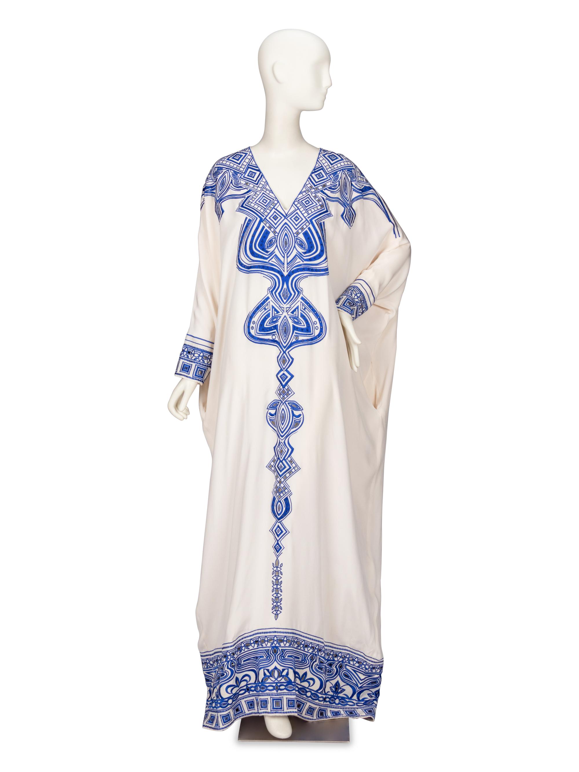 EMILIO PUCCI, EMBROIDERED KAFTAN