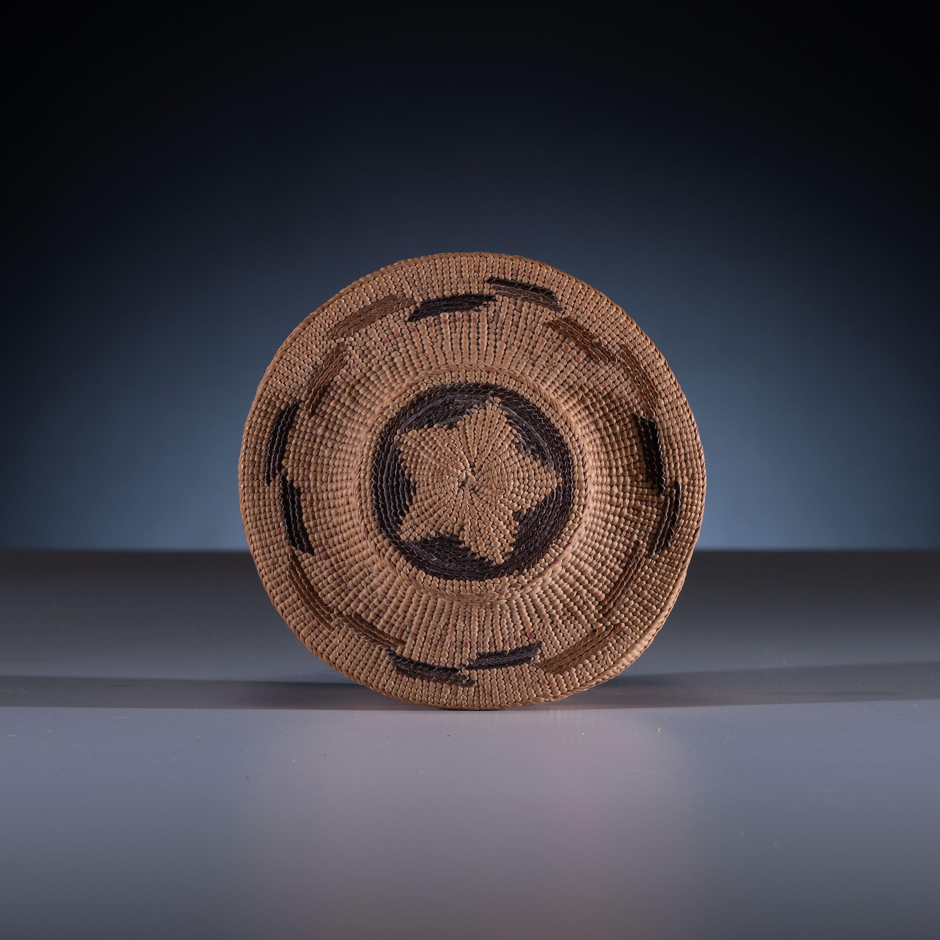 Tlingit Rattle Top Basket