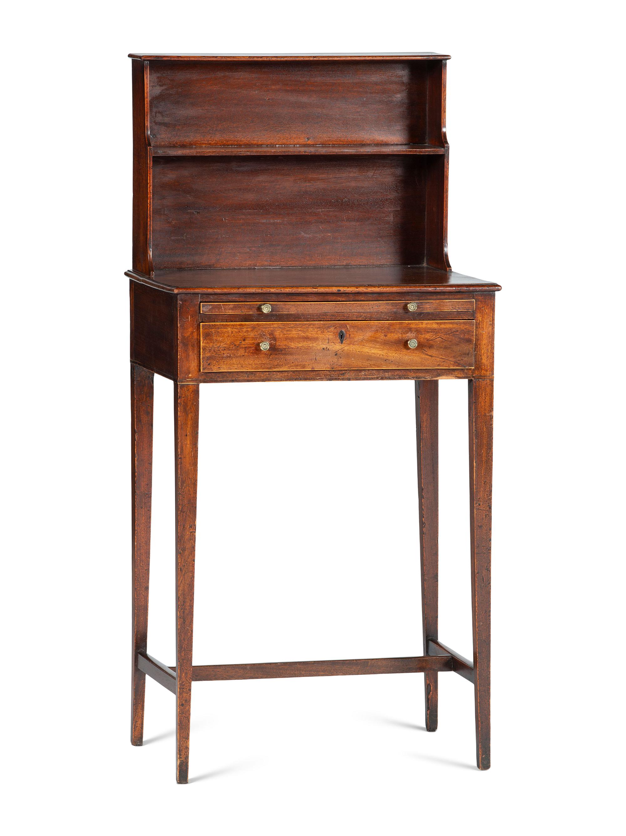 A George III Mahogany Lady's Writing Table