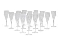 Seventeen Baccarat Angers Pattern Water Goblets