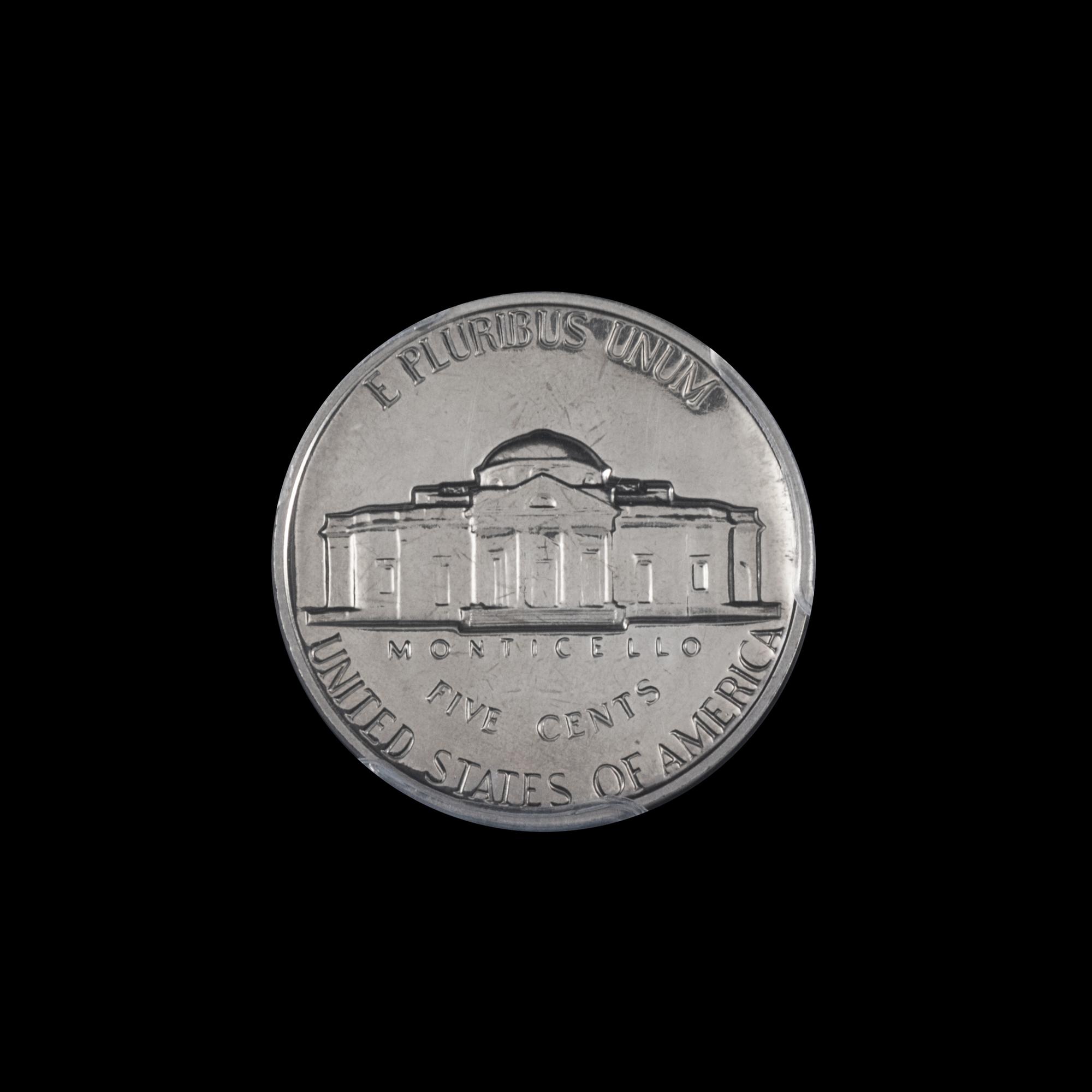 A United States 1969-S Jefferson 5c Proof Coin — PCGS GRADED PR68