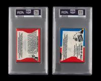 A Group of PSA Graded 1976 and 1977 Topps Baseball Wax Packs