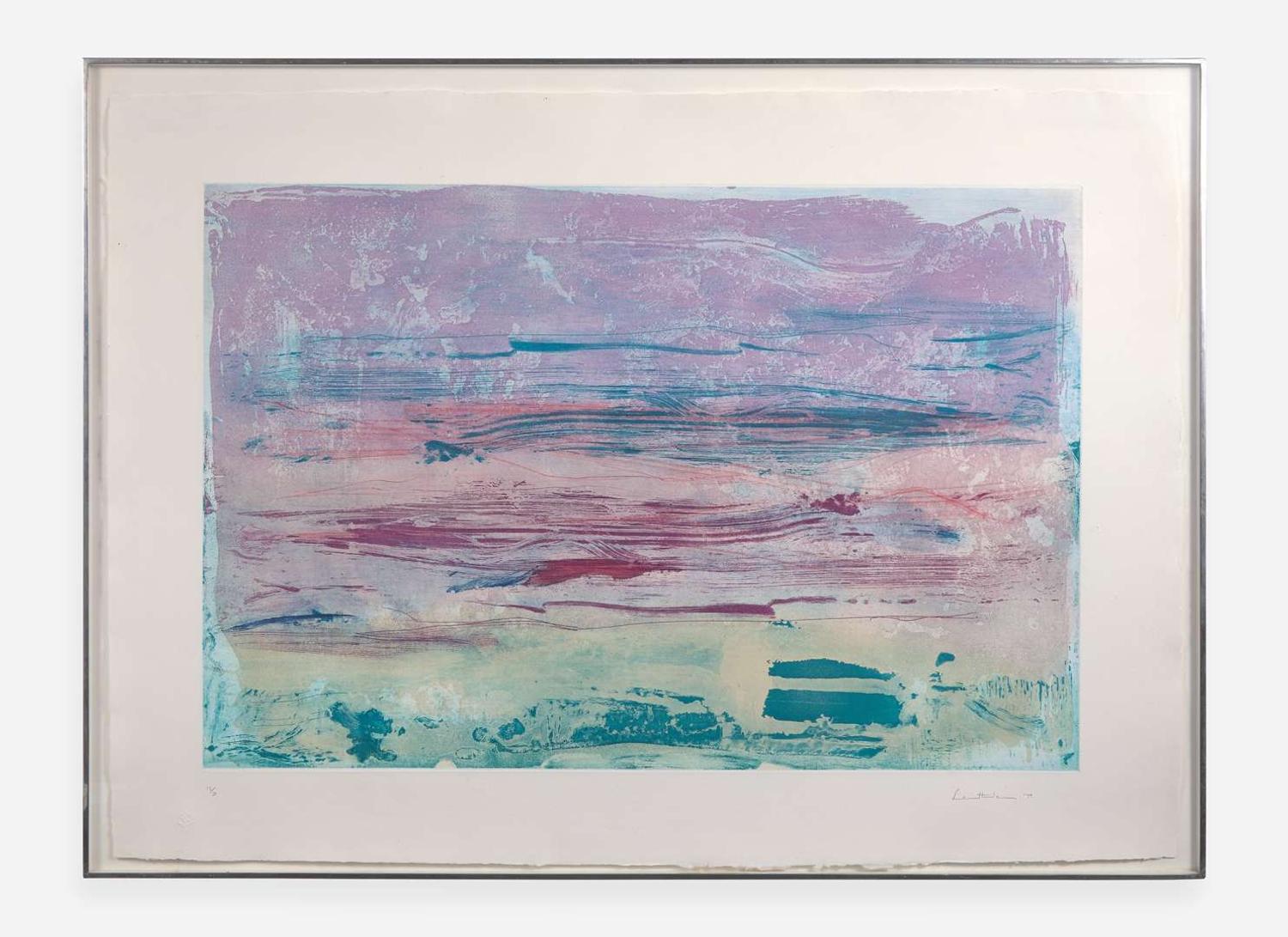 Helen Frankenthaler (American, 1928-2011), Sure Violet