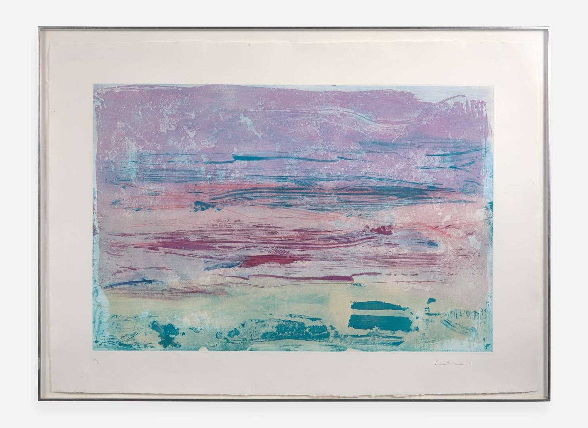 Helen Frankenthaler (American, 1928-2011), Sure Violet