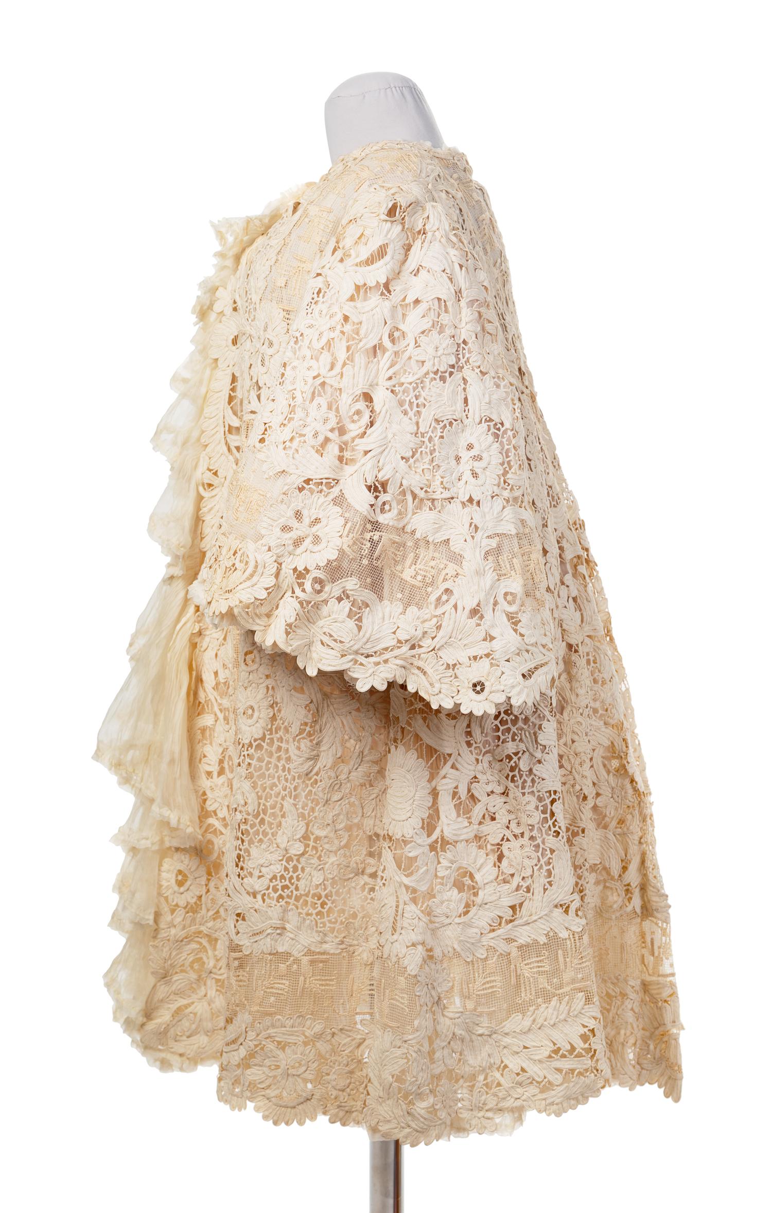 Edwardian Lace Jacket, 1900s No size label