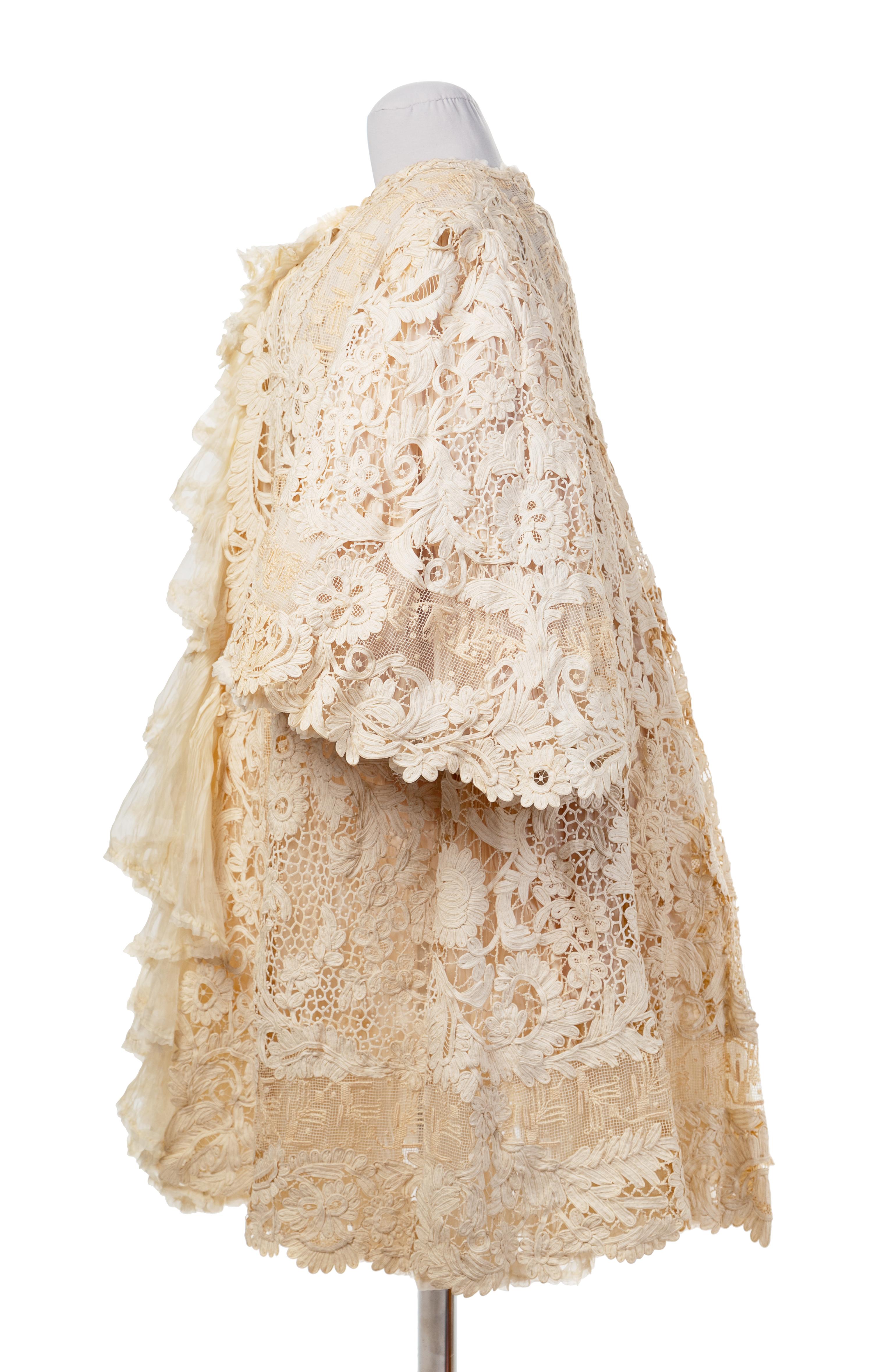 Edwardian Lace Jacket, 1900s No size label