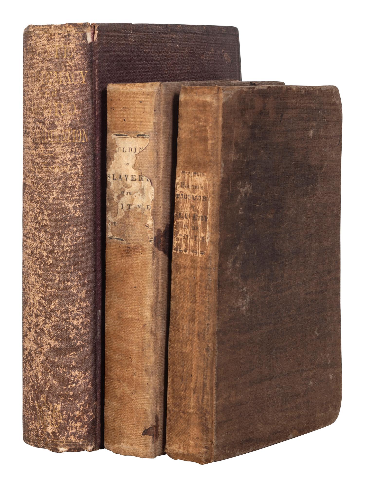 [ENSLAVEMENT & ABOLITION]. 3 works related to enslavement, comprising: