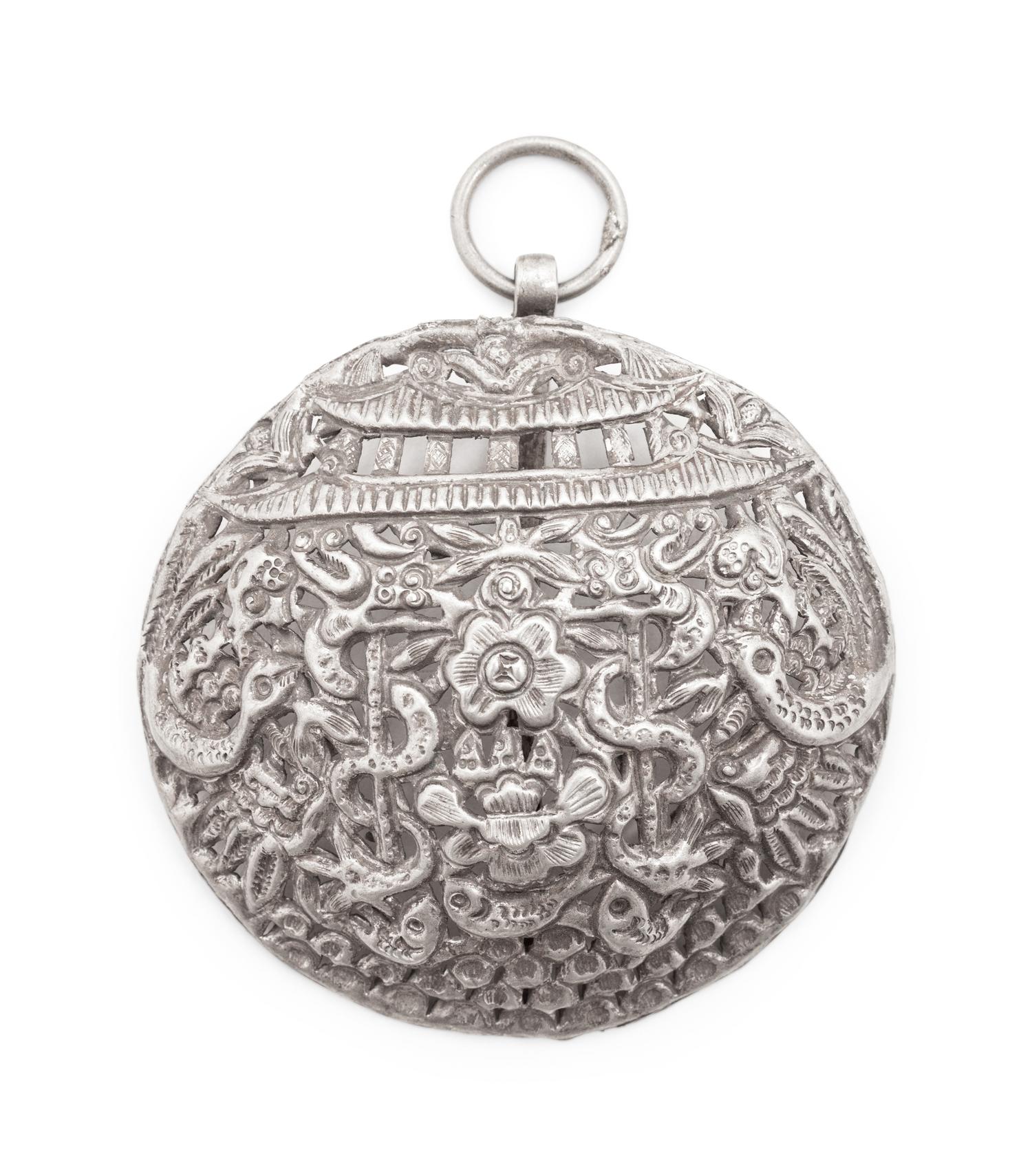 Five Silver Pendants