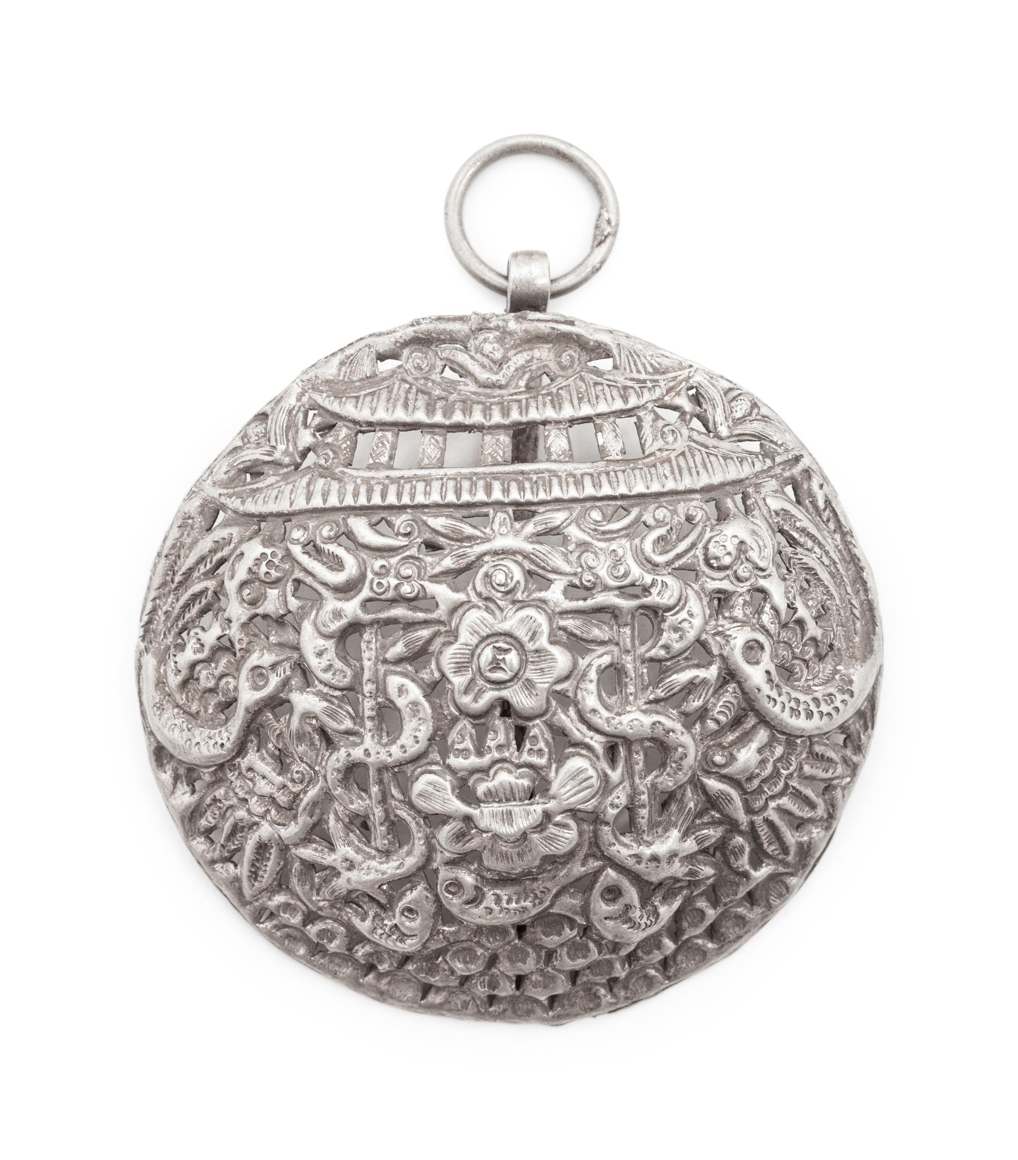 Five Silver Pendants