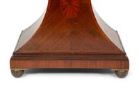 A Victorian Mahogany Balloon Clock