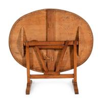 A French Fruitwood Wine Tasting Tilt-Top Table
