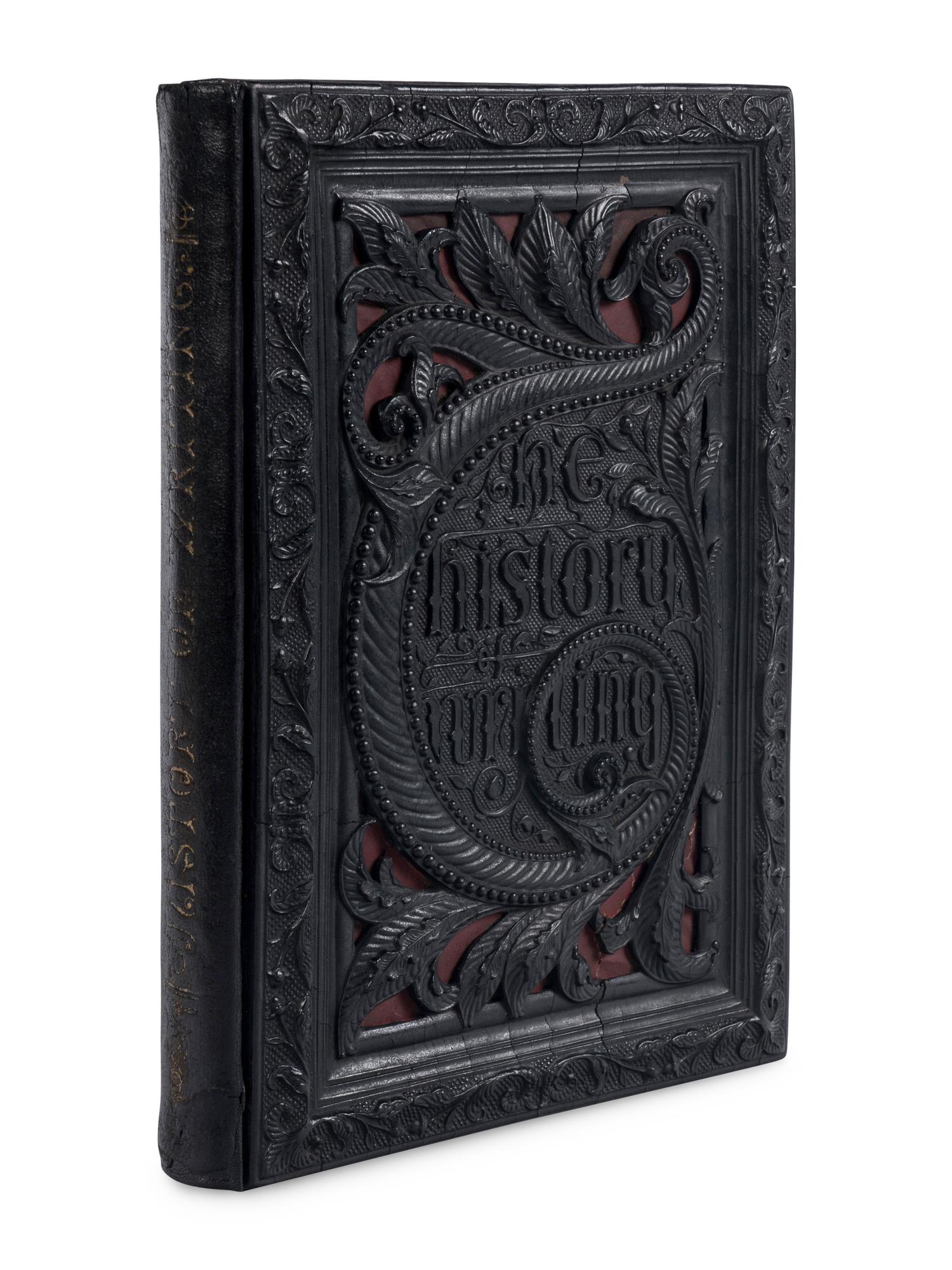 [BINDING - VICTORIAN]. HUMPHREYS, Henry Noel (1810-1879). The Origin and Progress of the Art of Writing. London: Day & Son, 1855.