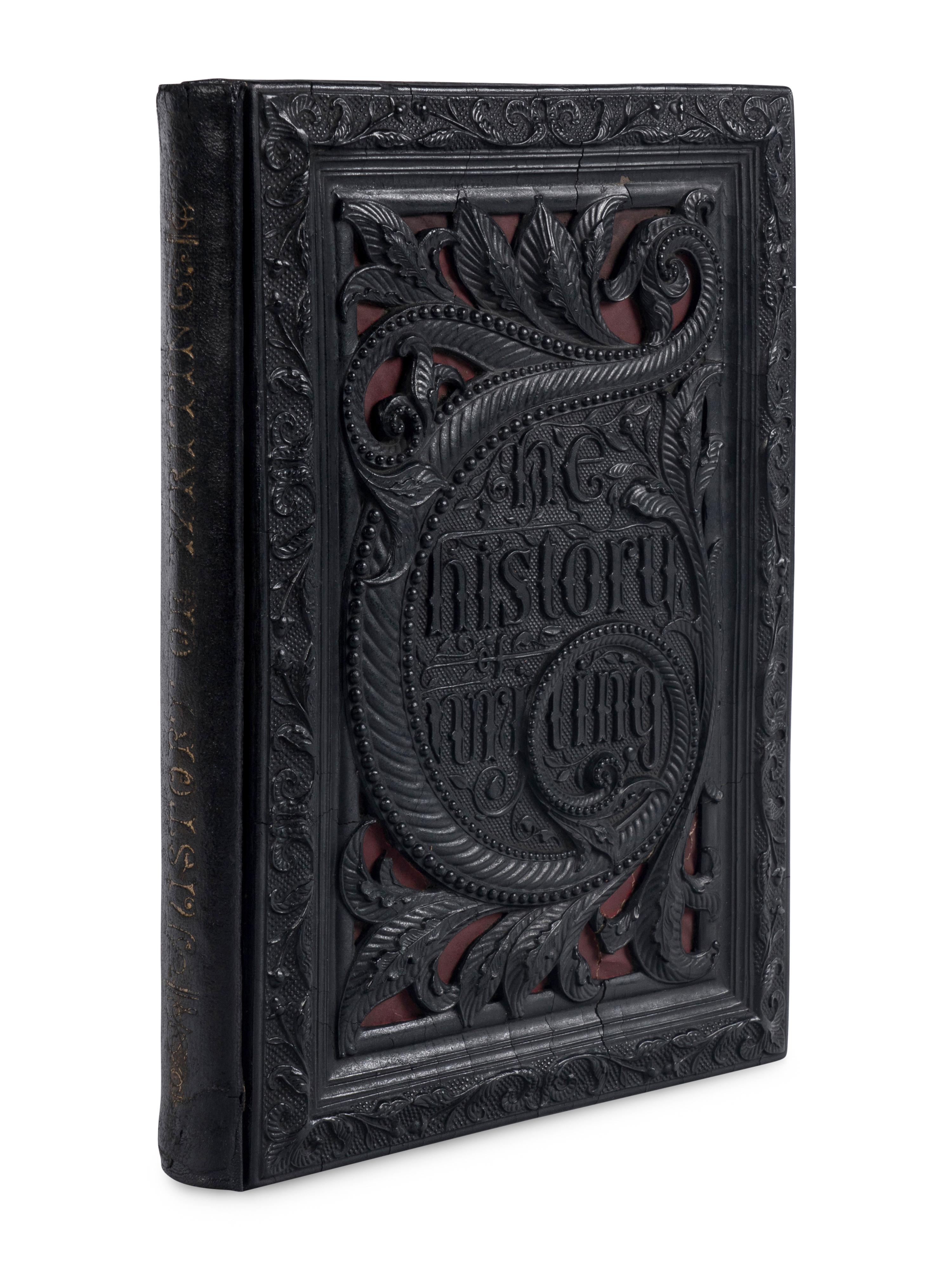 [BINDING - VICTORIAN]. HUMPHREYS, Henry Noel (1810-1879). The Origin and Progress of the Art of Writing. London: Day & Son, 1855.