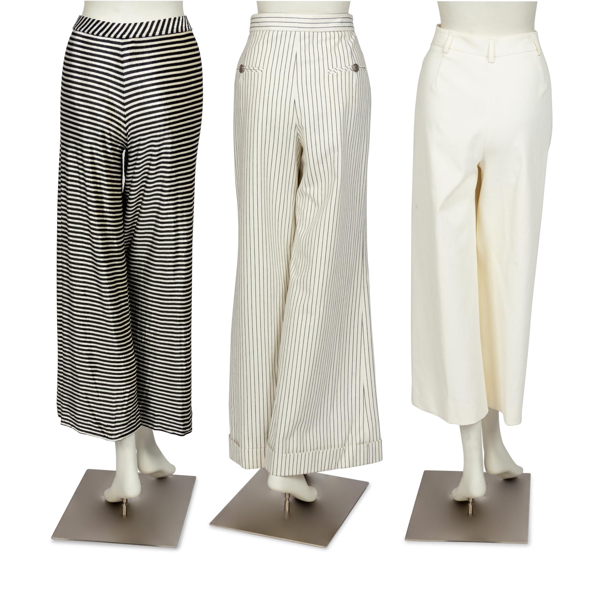 Three Summer Chanel Pants, 2010-17