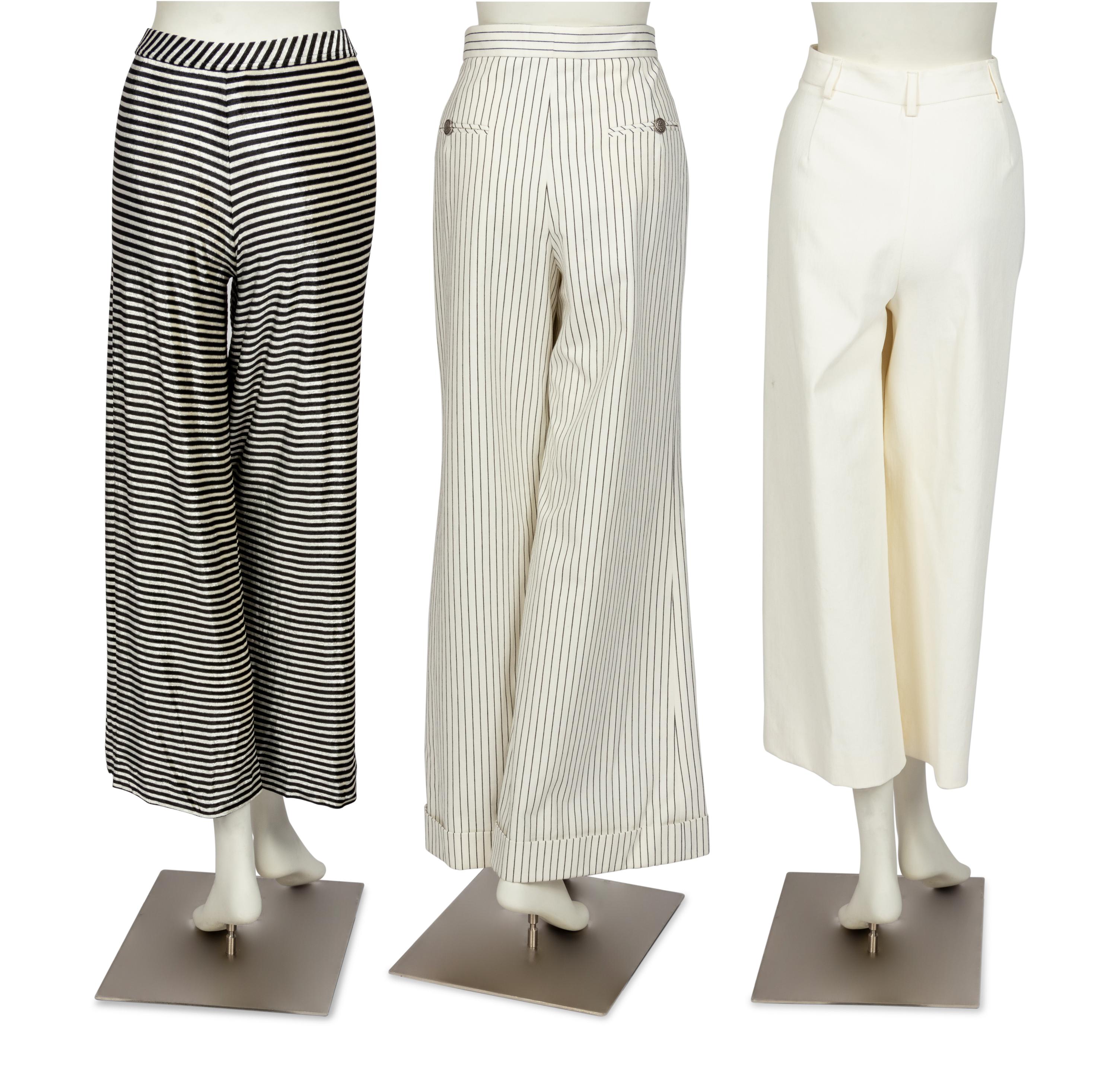 Three Summer Chanel Pants, 2010-17