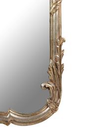 A Baroque Style Silvered Wood Mirror