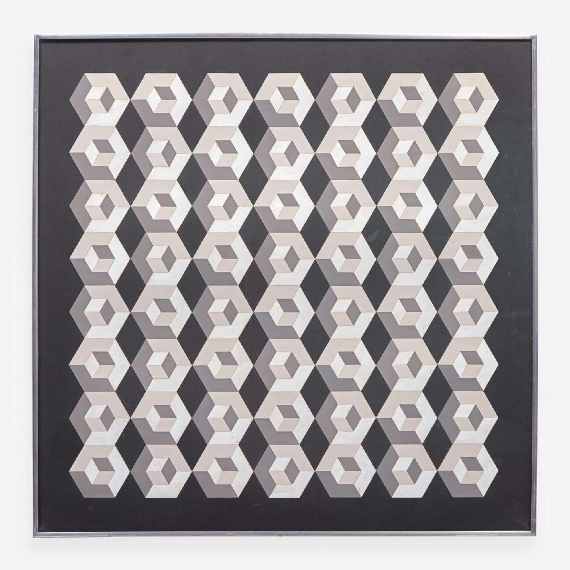 Edna Andrade (American, 1917-2008) Untitled