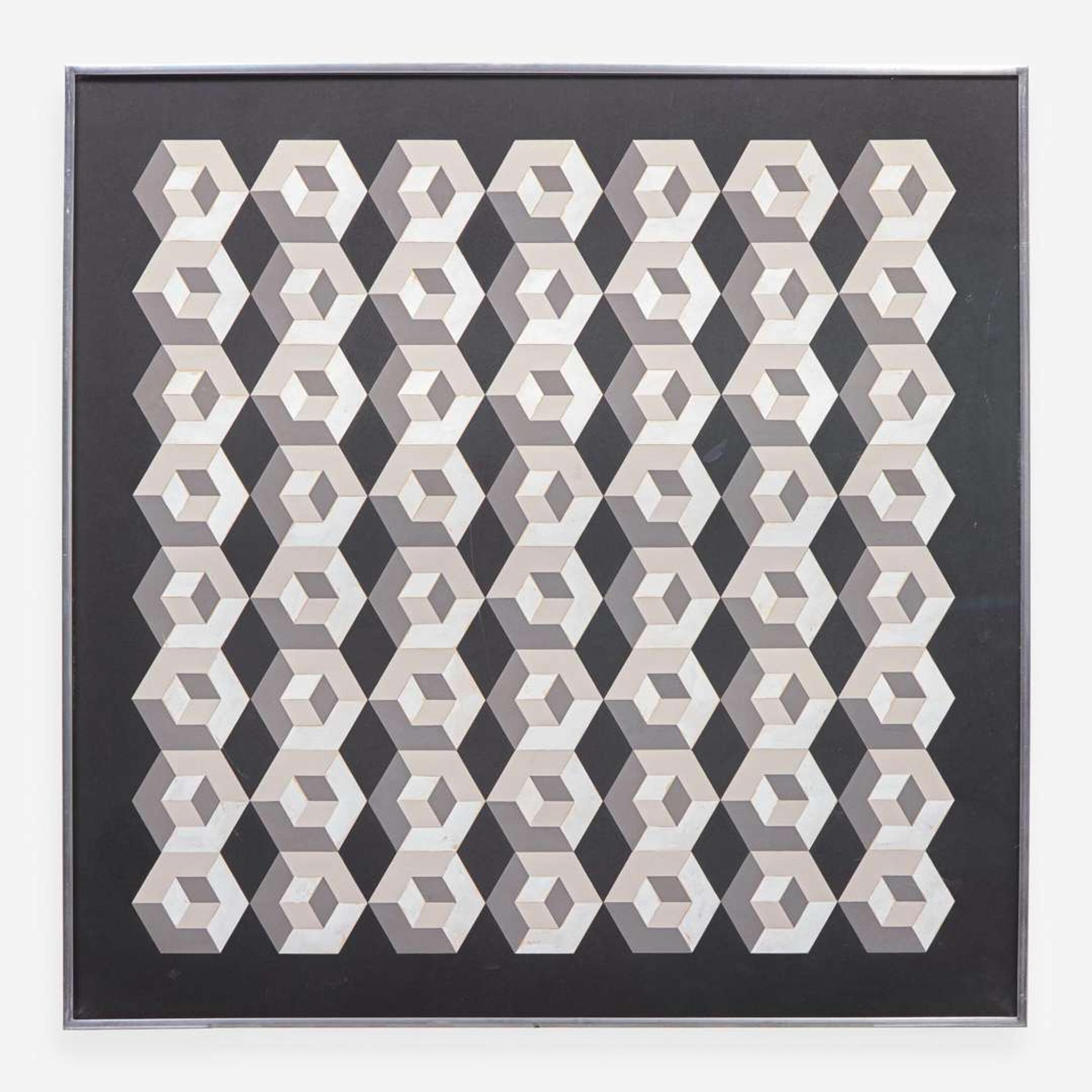 Edna Andrade (American, 1917-2008) Untitled