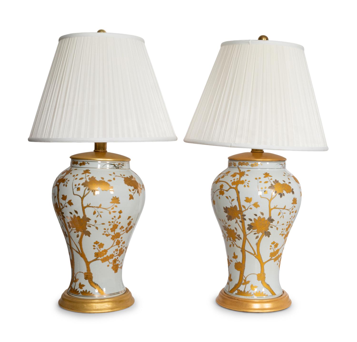 A Pair of Ralph Lauren Gable Table Lamps
