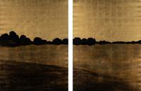 Landscape Noir , 2003 (diptych)