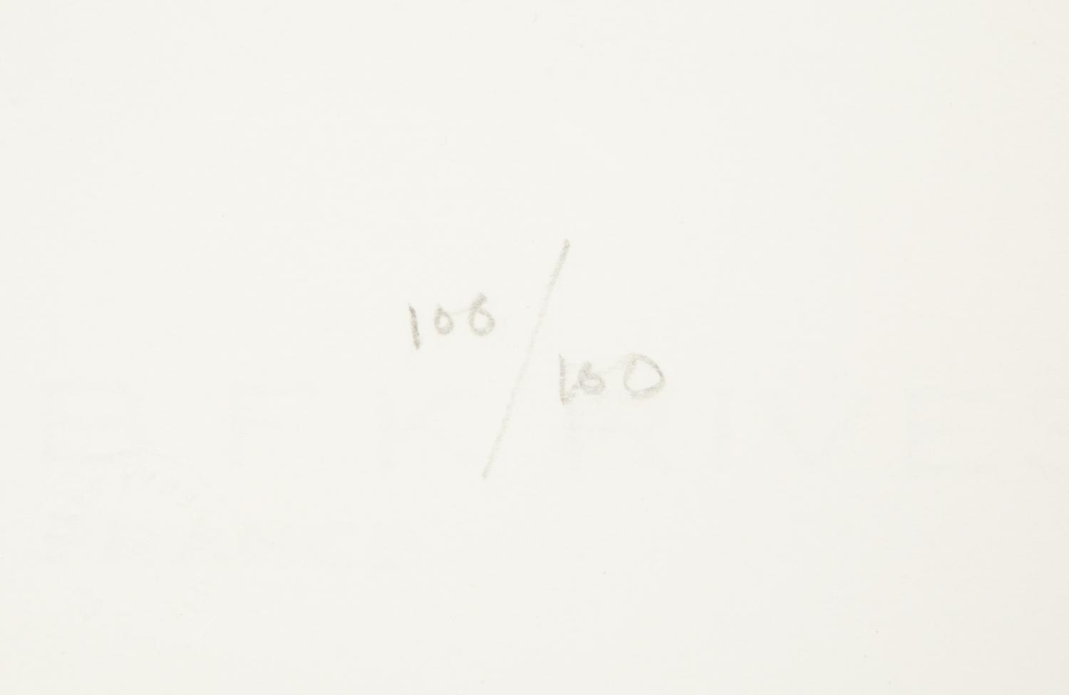 Two Seated Figures on Green Stripes , 1972